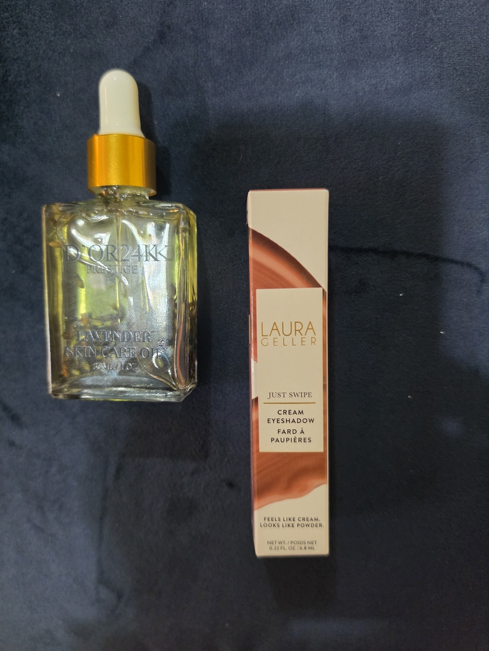 D'Or24K Prestige 24K Gold Serum + Laura Geller Nide Crease Frer Eyeshadow Bundle